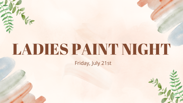 Ladies Paint Night