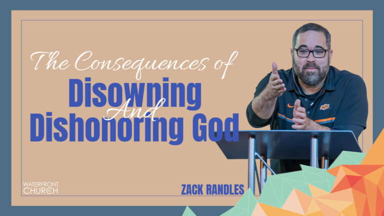 Disowning and Dishonoring God