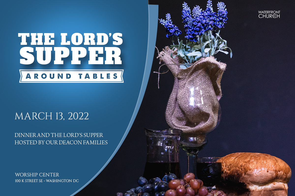 Lord’s Supper Around Tables